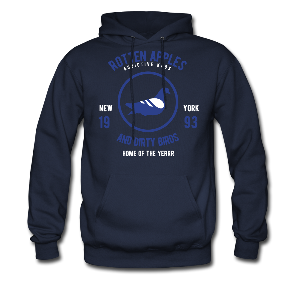 Rotten Apples and Dirty Birds Men's Hoodie - navy