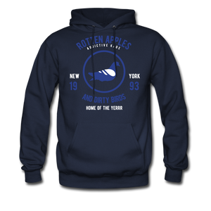 Rotten Apples and Dirty Birds Men's Hoodie - navy