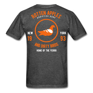 Rotten Apples and Dirty Birds T-Shirt - heather black
