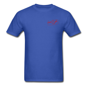 AK Signature Men's T-Shirt - royal blue