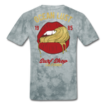 Ocean Lust T-Shirt (GLD2) - grey tie dye