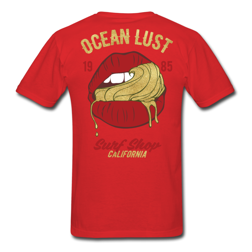 Ocean Lust T-Shirt (GLD2) - red
