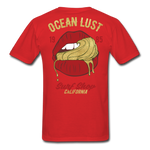Ocean Lust T-Shirt (GLD2) - red