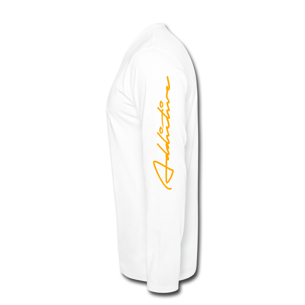 Kaos Sport Premium Long Sleeve T-Shirt - white