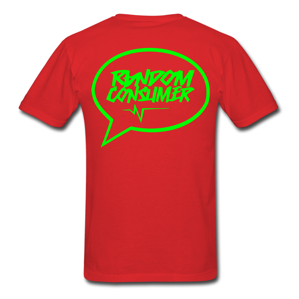 Random Consumer Electric T-Shirt - red