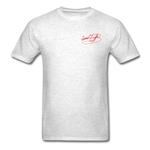 AK Signature Men's T-Shirt - light heather grey