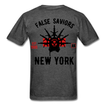 False Saviors T-Shirt - heather black