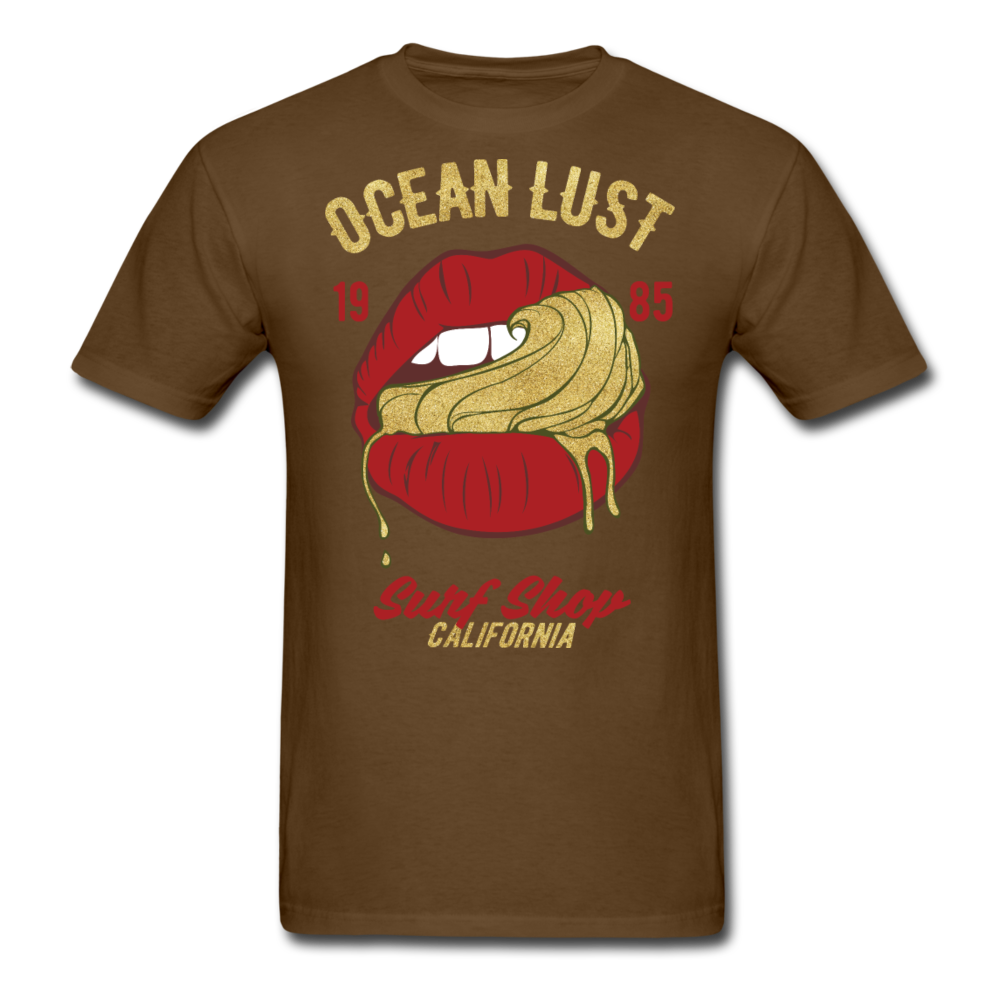 Ocean Lust T-Shirt (GLD2) - brown