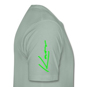 Toon Head Premium T-Shirt - steel green