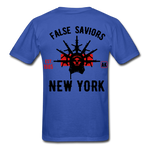 False Saviors T-Shirt - royal blue