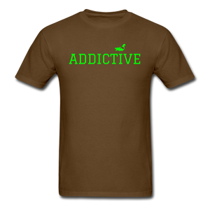 Addictive Neon T-Shirt - brown