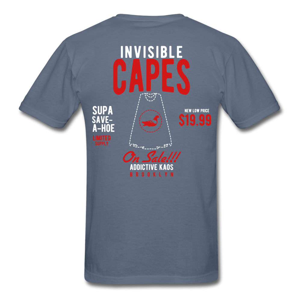 Invisible Capes T-Shirt - denim