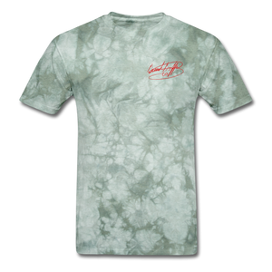 AK Signature Men's T-Shirt - military green tie dye