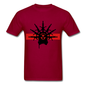 False Saviors T-Shirt - dark red