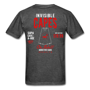 Invisible Capes T-Shirt - heather black