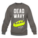 Dead Wavy Crewneck Sweatshirt - asphalt gray