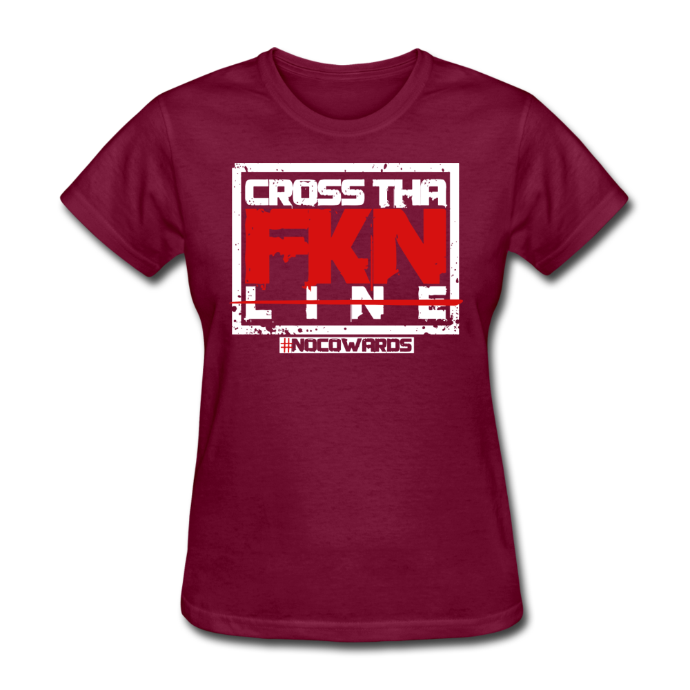 CTL Womans T-Shirt - burgundy