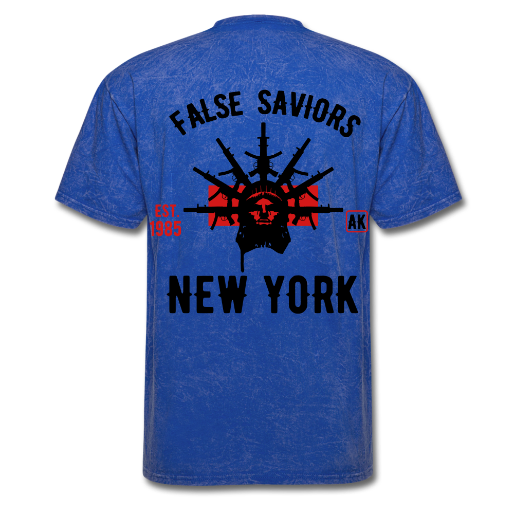 False Saviors T-Shirt - mineral royal