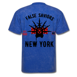 False Saviors T-Shirt - mineral royal