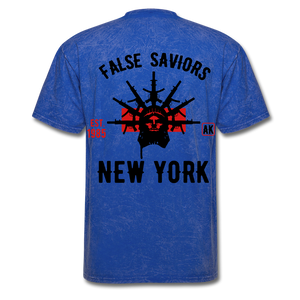 False Saviors T-Shirt - mineral royal