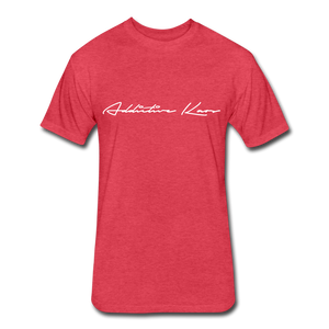 Addictive Kaos Signature Fitted T-Shirt - heather red