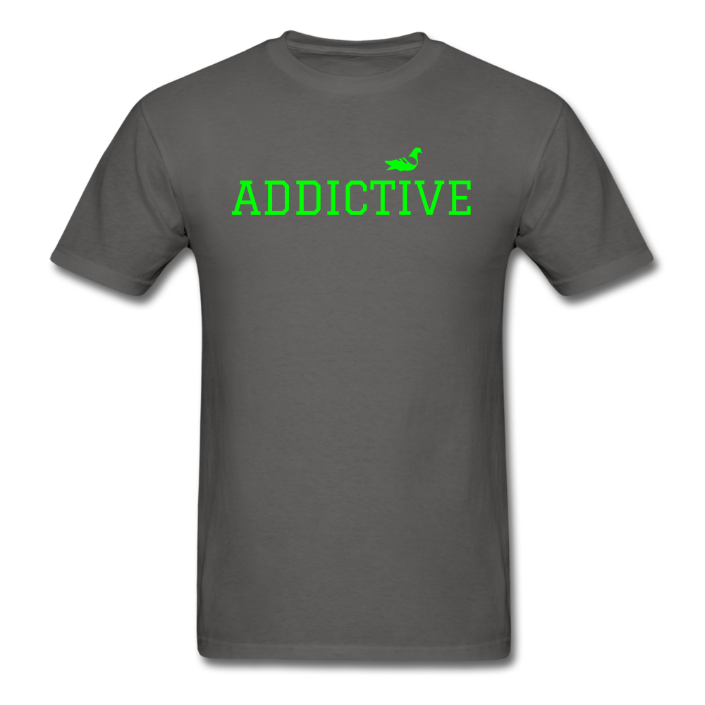 Addictive Neon T-Shirt - charcoal