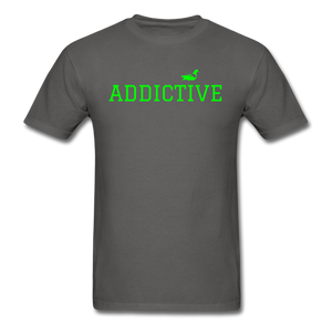 Addictive Neon T-Shirt - charcoal