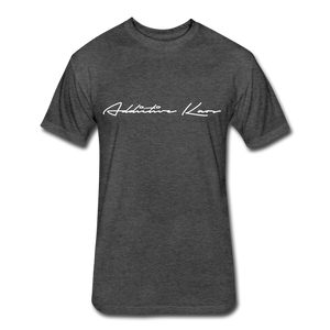 Addictive Kaos Signature Fitted T-Shirt - heather black