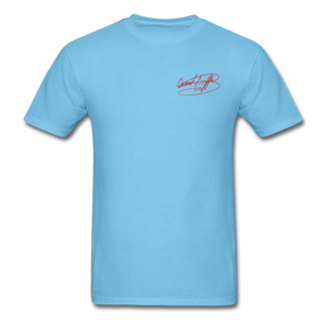 AK Signature Men's T-Shirt - aquatic blue