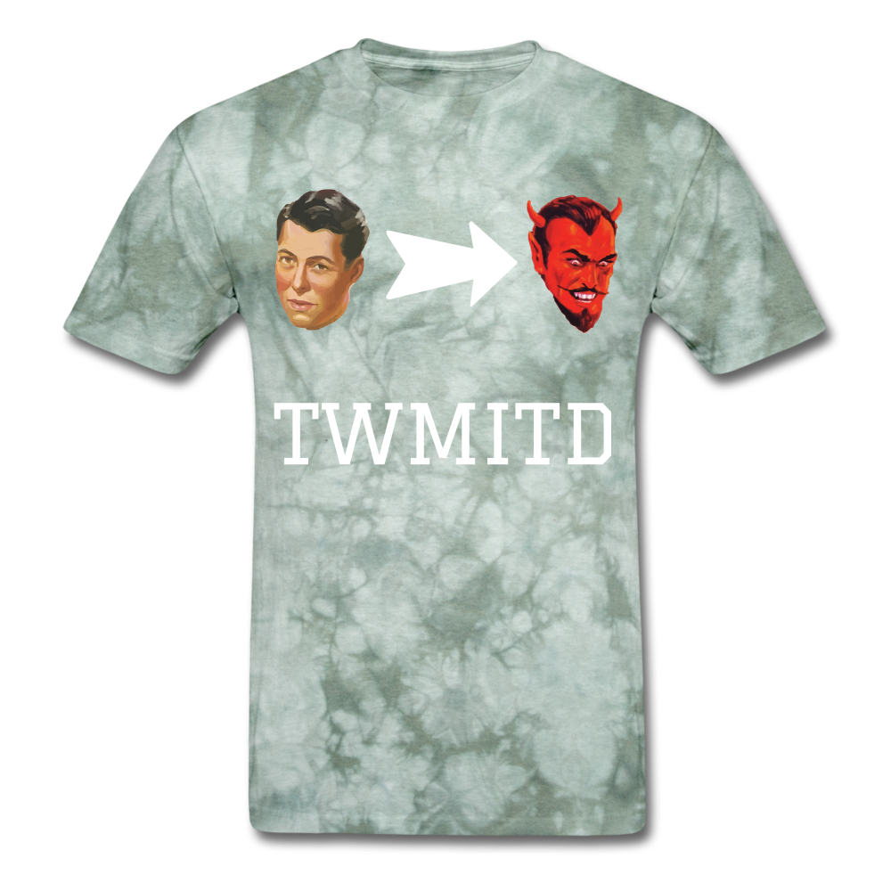 TWMITD T-Shirt - military green tie dye
