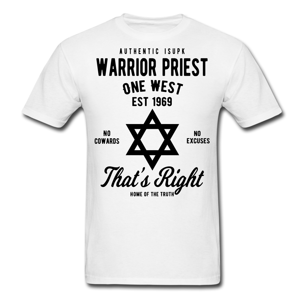 Warrior Priest Short-Sleeve T-Shirt - white