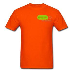 Love You T-Shirt - orange