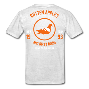 Rotten Apples and Dirty Birds T-Shirt - light heather grey