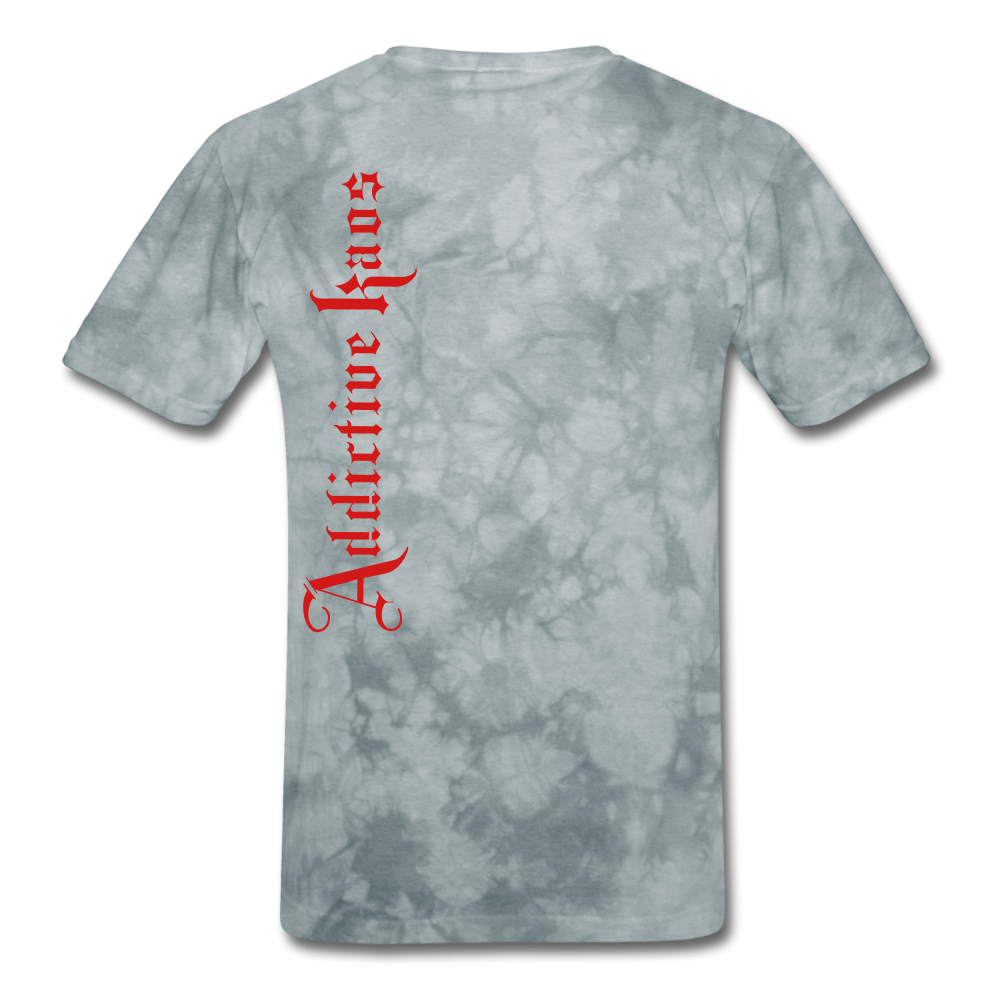 AK Signature Men's T-Shirt - grey tie dye