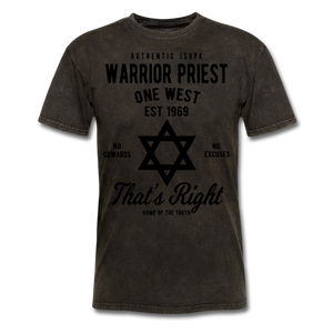 Warrior Priest Short-Sleeve T-Shirt - mineral black