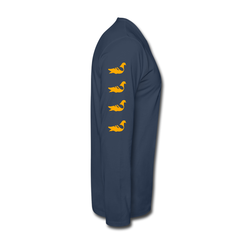 Kaos Sport Premium Long Sleeve T-Shirt - navy