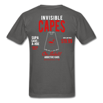 Invisible Capes T-Shirt - charcoal