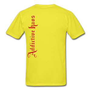 AK Signature Men's T-Shirt - yellow