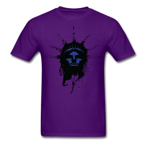 Liberty Of Kaos (Blue) T-Shirt - purple