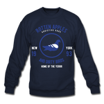 Rotten Apples and Dirty Birds Crewneck Sweatshirt - navy