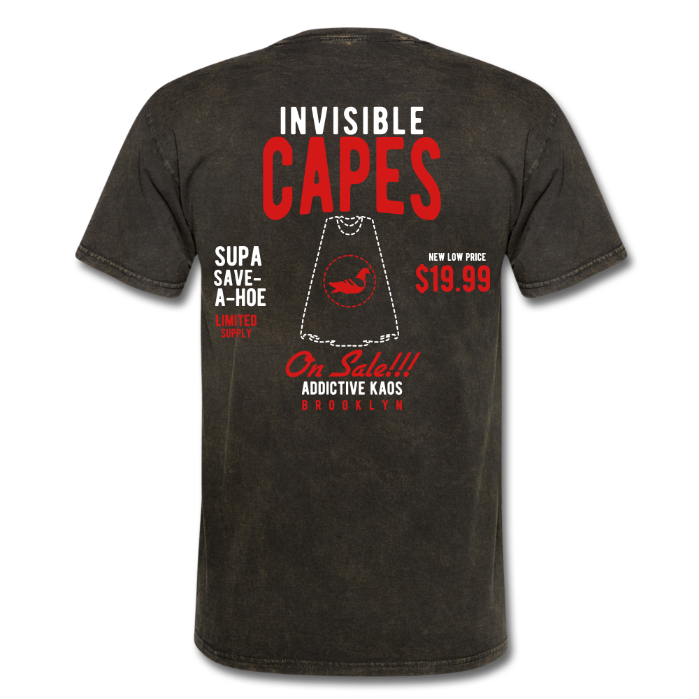 Invisible Capes T-Shirt - mineral black