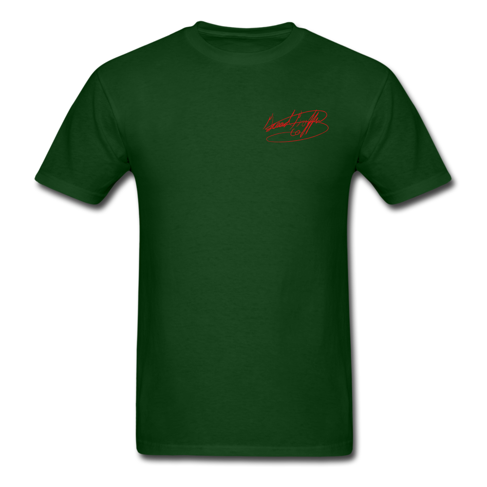 AK Signature Men's T-Shirt - forest green