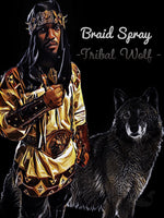 Tribal Wolf Braid Spray