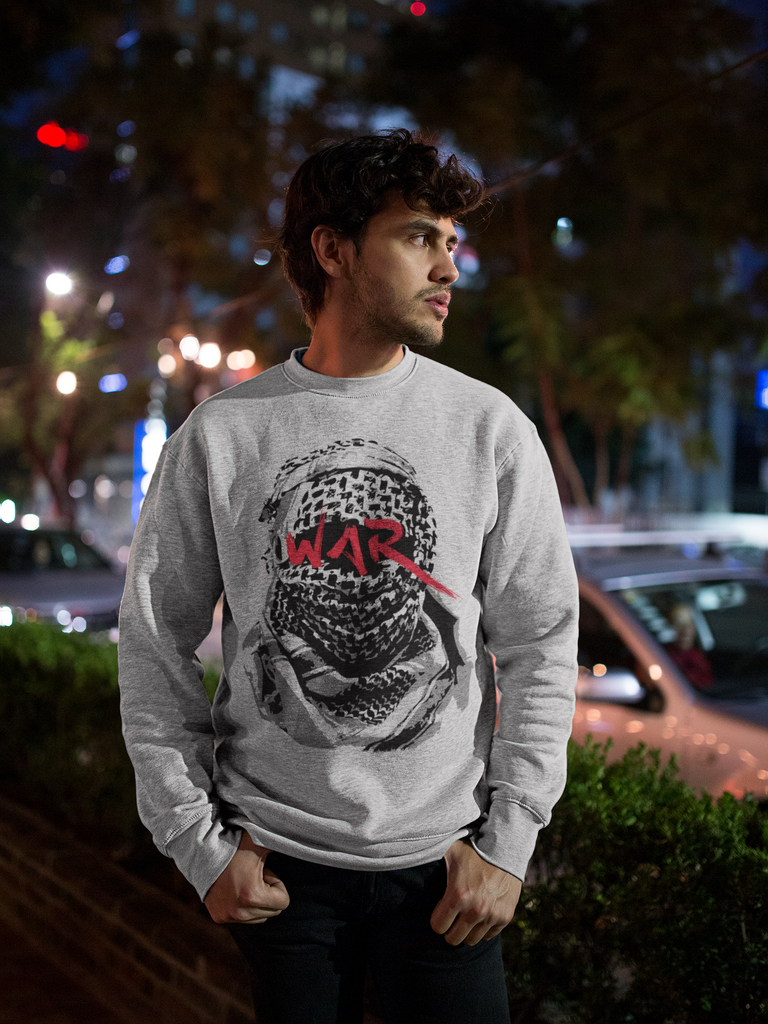 W.A.R Crewneck Sweatshirt – Addictive Kaos