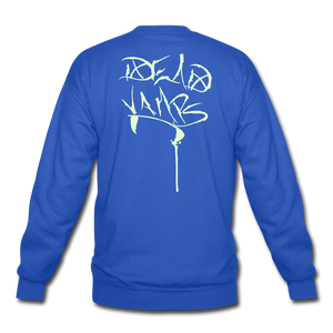 Dead Vamp Glow Crewneck Sweatshirt - royal blue