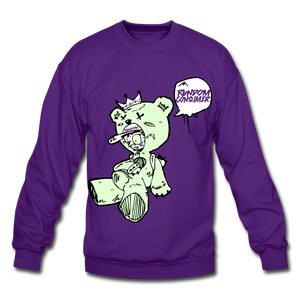 Tuff Teddy Rancon Crewneck Sweatshirt - purple