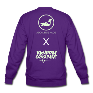 Tuff Teddy Rancon Crewneck Sweatshirt - purple