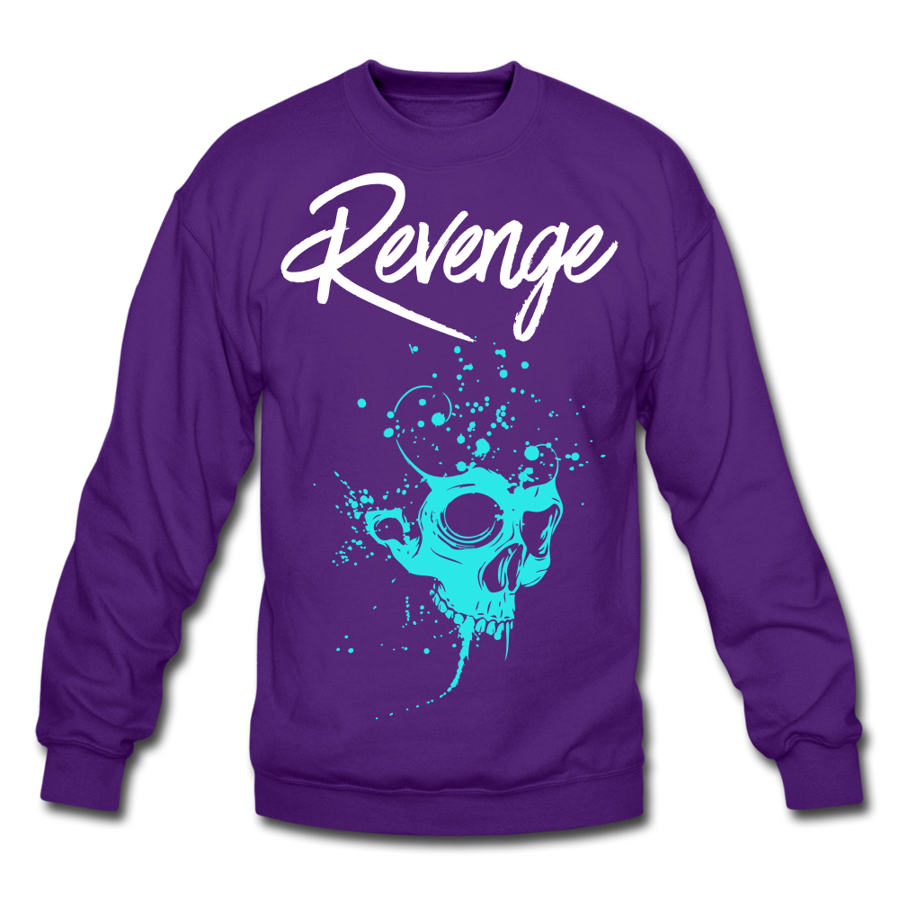 Your Revenge Crewneck Sweatshirt - purple