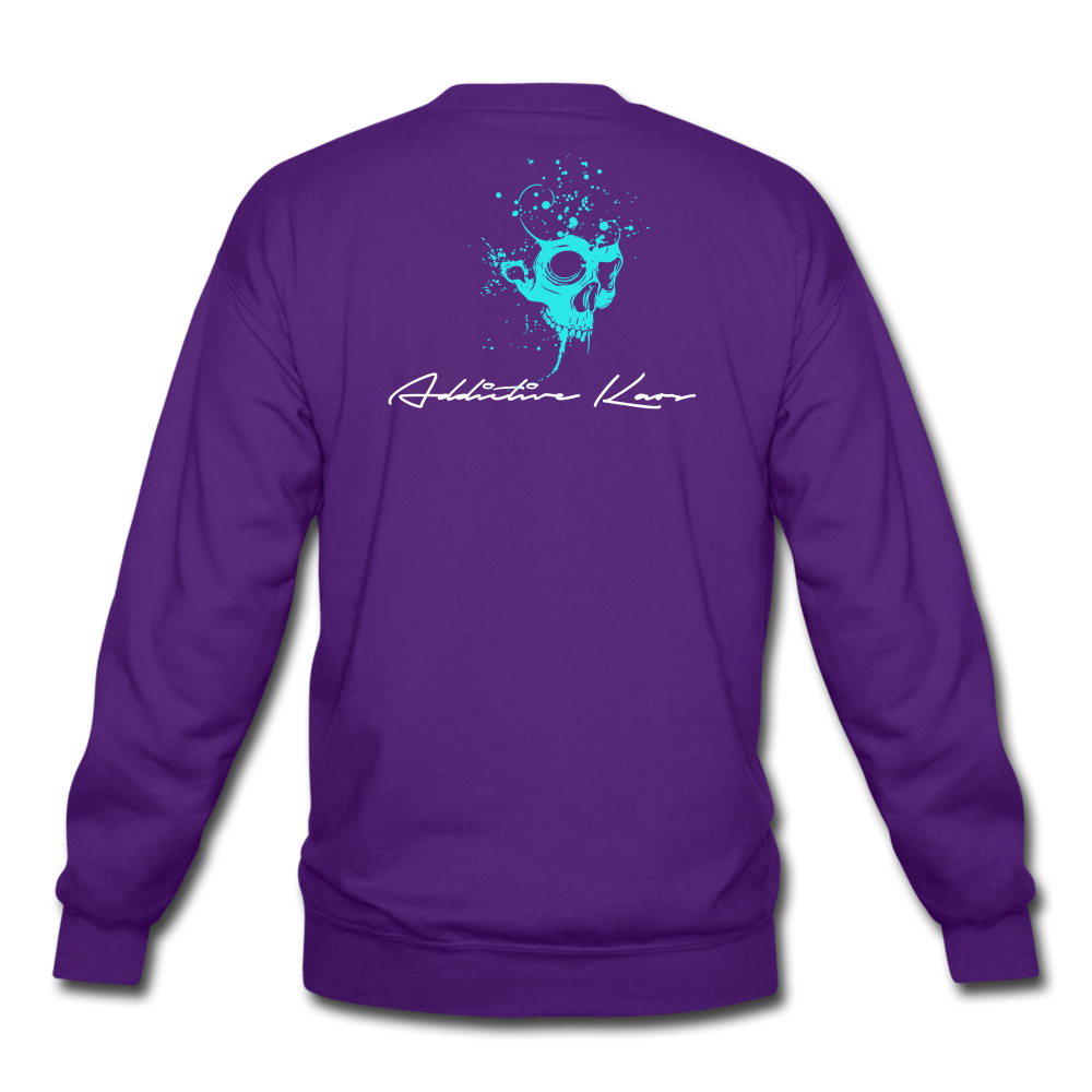 Your Revenge Crewneck Sweatshirt - purple