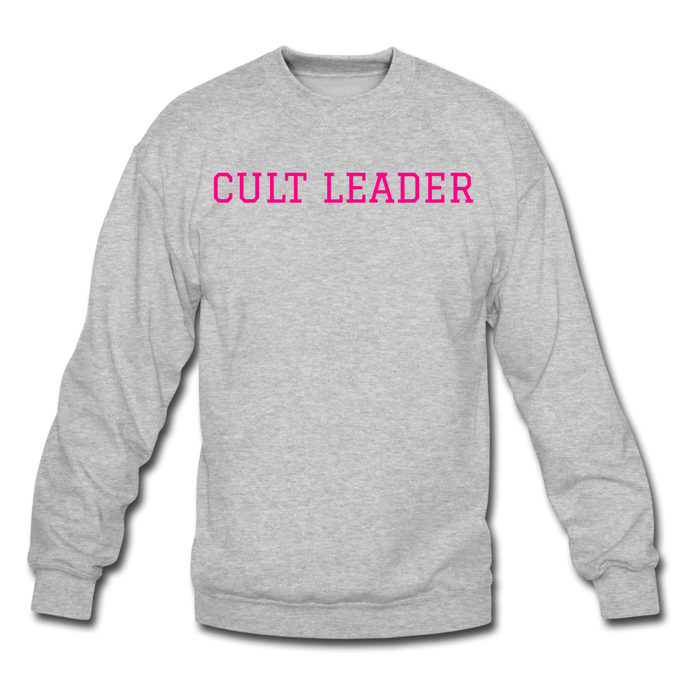 Cult Leader AK Crewneck Sweatshirt - heather gray